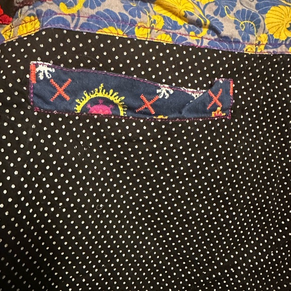 Boom Shankar Patchwork Shorts Size 16 - Picture 4 of 8